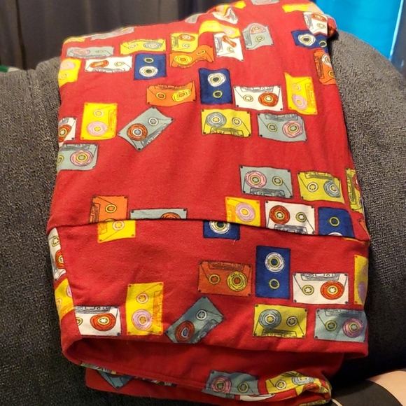 Lularoe cassette tape leggings - Picture 2 of 2